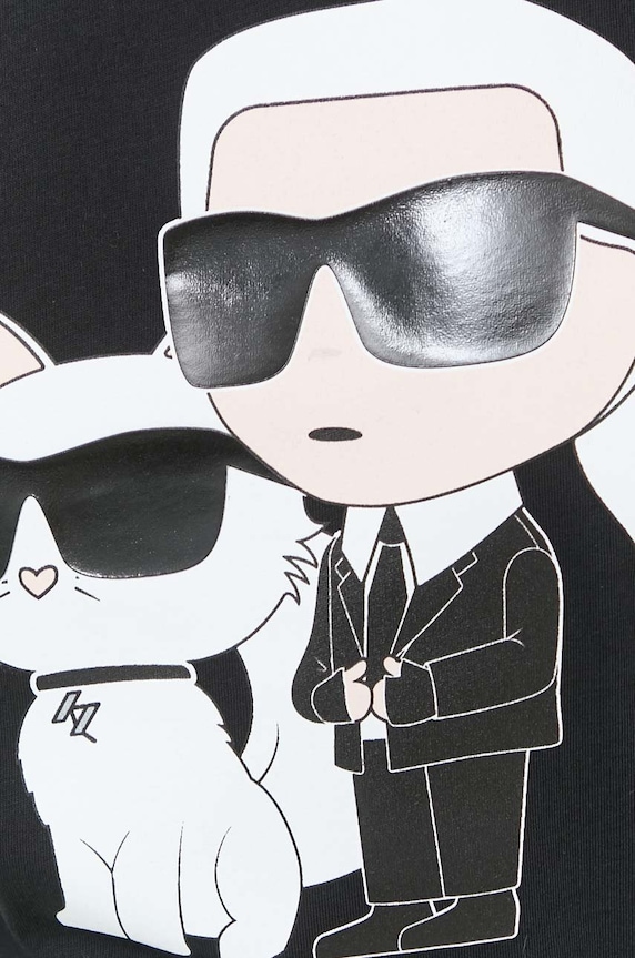 Karl Lagerfeld t-shirt bawełniany 230W1704