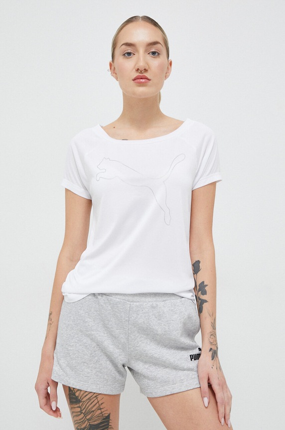 Puma edzős póló Favorite fehér 522420