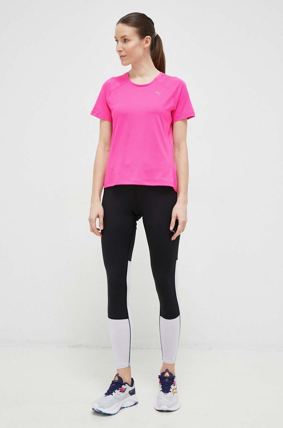 Běžecké tričko Puma Cloudspun 523276 růžová SS23