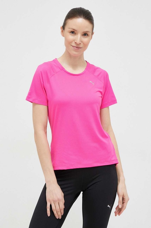 Běžecké tričko Puma Cloudspun růžová 523276