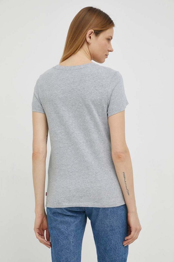 Oblačila Bombažna kratka majica Levi's 17369.2023 siva