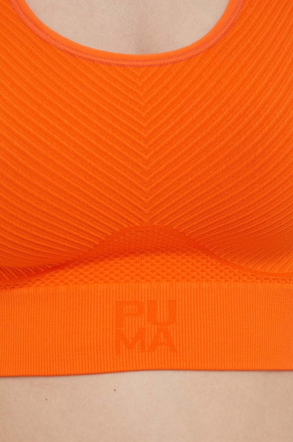 Puma sportmelltartó Infuse Evoknit 539125 narancssárga