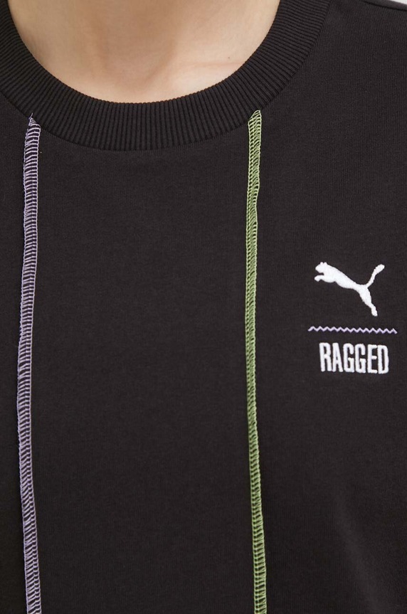 Puma pamut póló X The Ragged Priest 539127 fekete