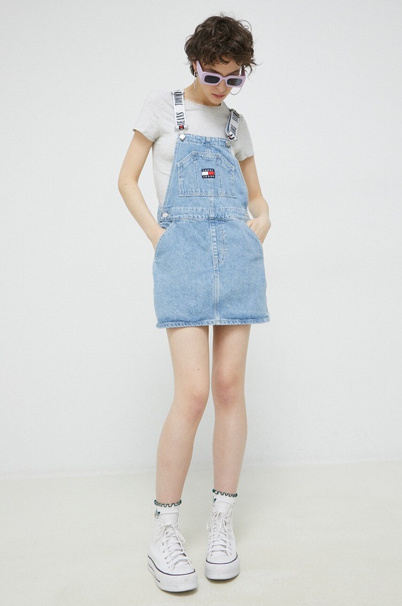 Μπλουζάκι Abercrombie & Fitch KI139.3193.112 γκρί SS23