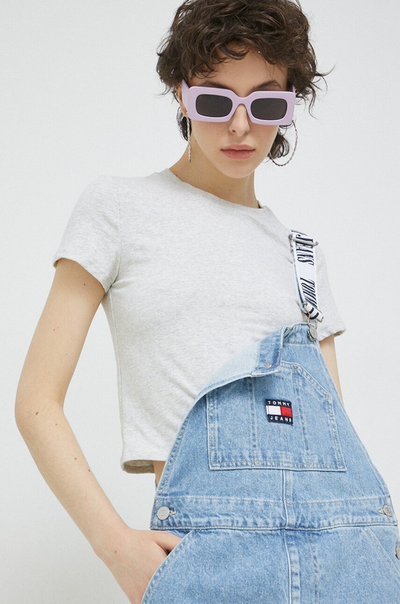 Μπλουζάκι Abercrombie & Fitch γκρί KI139.3193.112