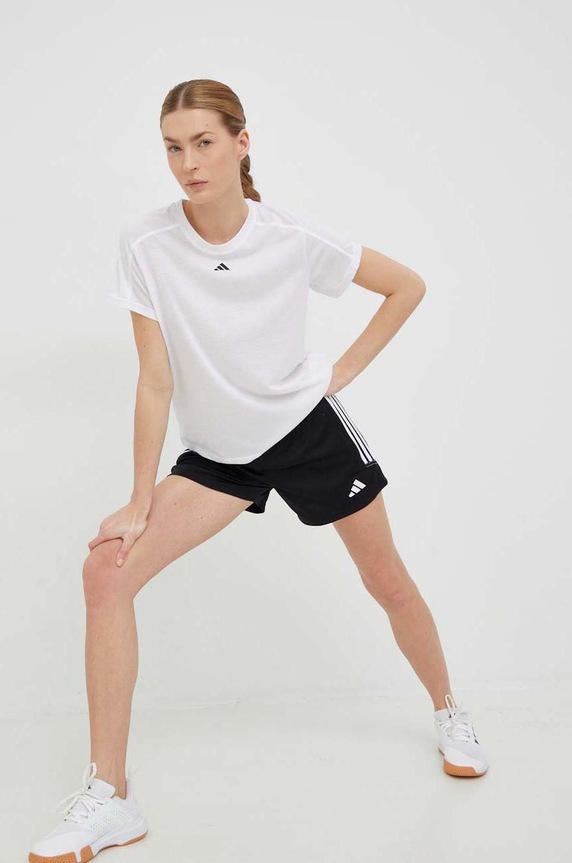 adidas Performance t-shirt treningowy Training Essentials HR7796 biały SS23
