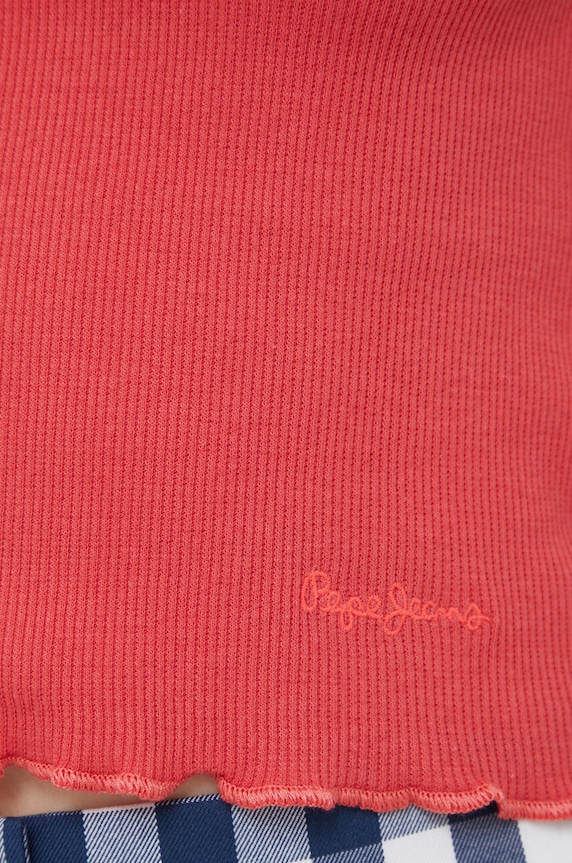 Tričko Pepe Jeans Cara PL505492.217 červená