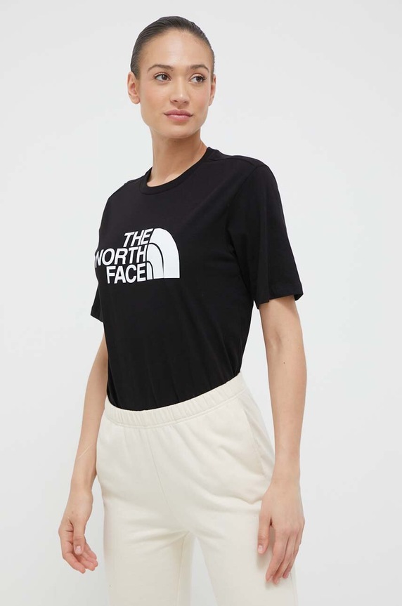 The North Face cotton t-shirt black NF0A4M5PJK31