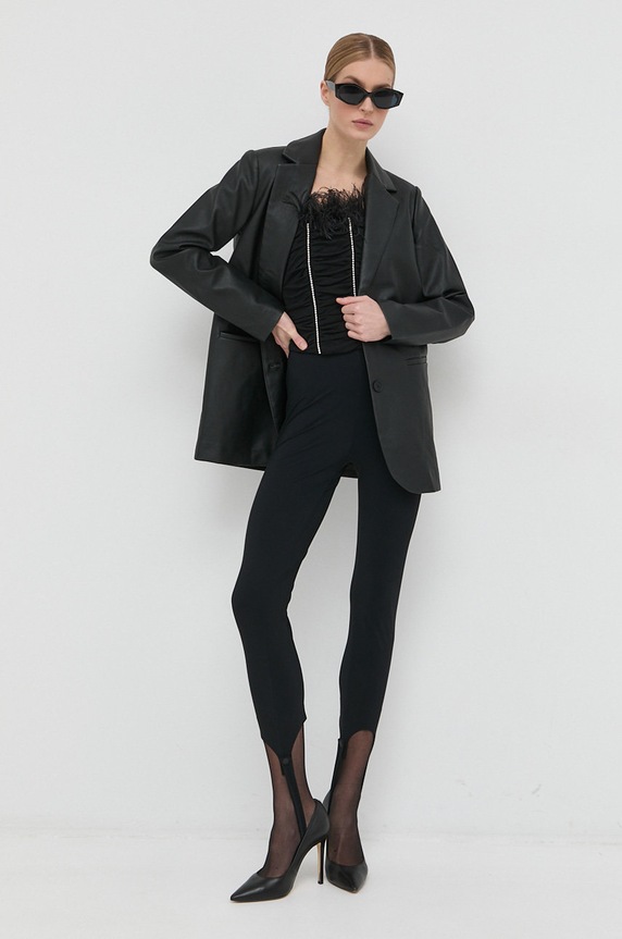 Patrizia Pepe top 1M3990.J116 czarny SS23