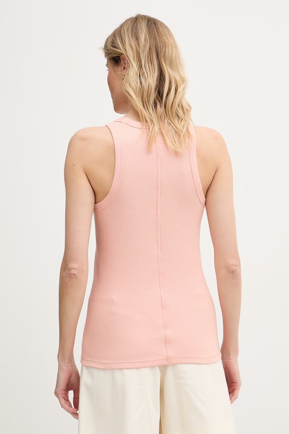 Odzież Lacoste top damski bawełniany TF5388 różowy