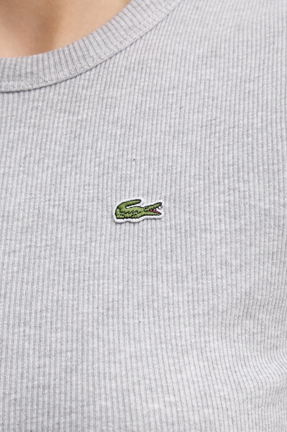 Lacoste t-shirt bawełniany TF5538 szary