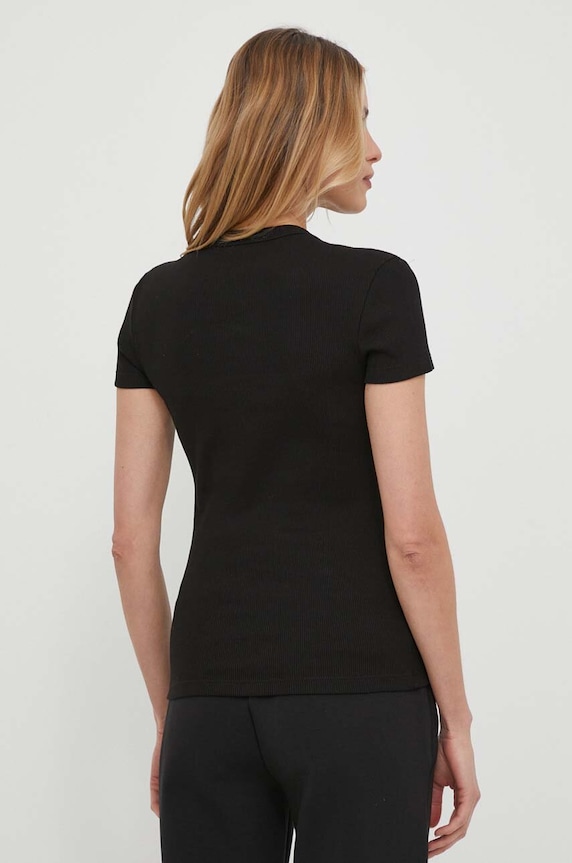 Odzież Lacoste t-shirt bawełniany TF5538 czarny