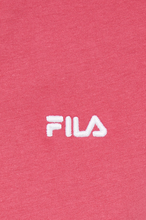 Bavlněné tričko Fila Biendorf FAW0452 růžová