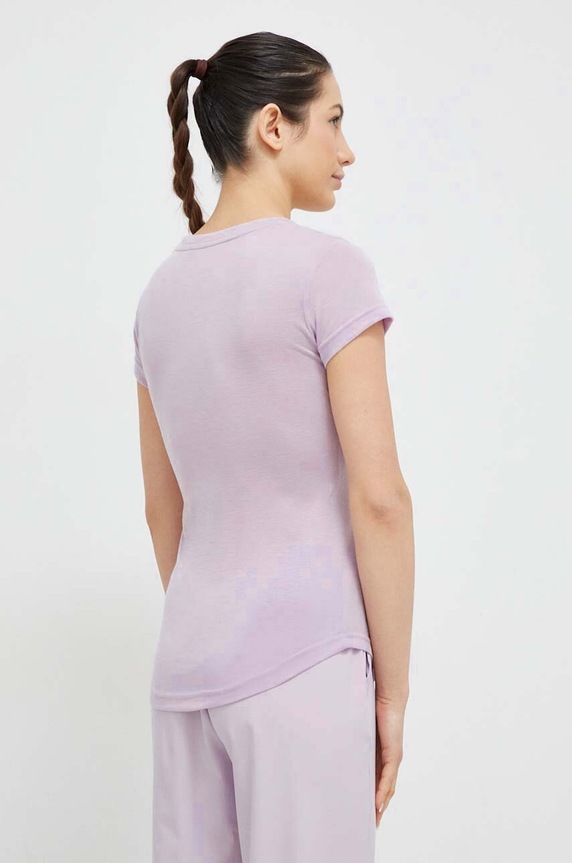 Odzież Fila t-shirt treningowy Rahden FAW0491 fioletowy