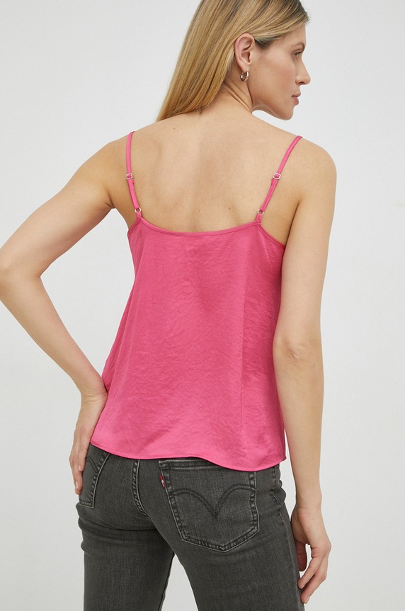 Odzież American Vintage bluzka WID07HE23 różowy