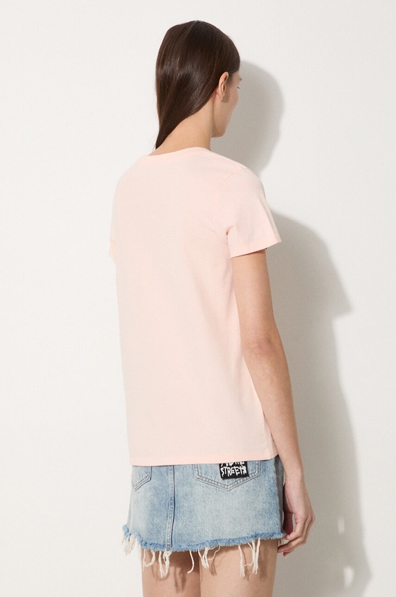 Levi's cotton t-shirt 39185.0209 pink AW23