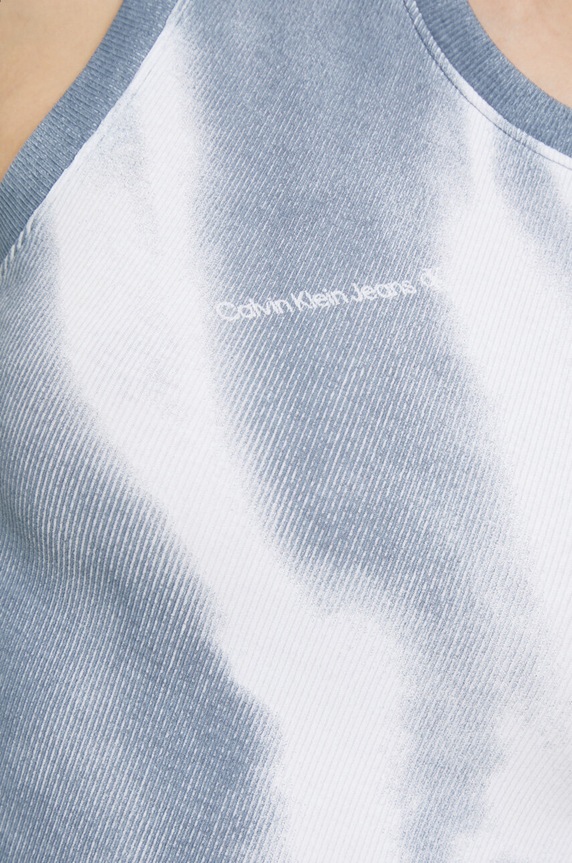 Calvin Klein Jeans top J20J220728.PPYX niebieski