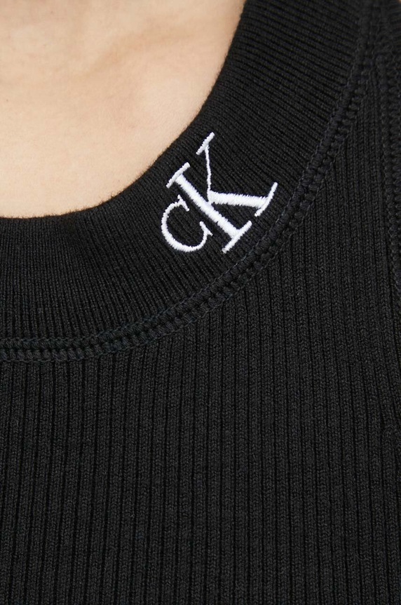 Calvin Klein Jeans top J20J220706.PPYX czarny