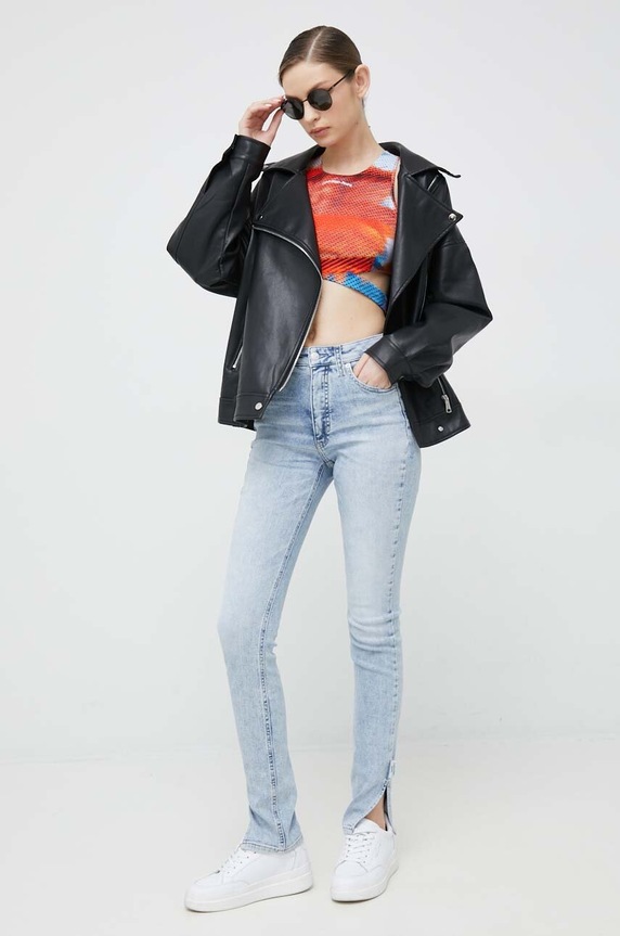 Calvin Klein Jeans top J20J221068.PPYX többszínű SS23