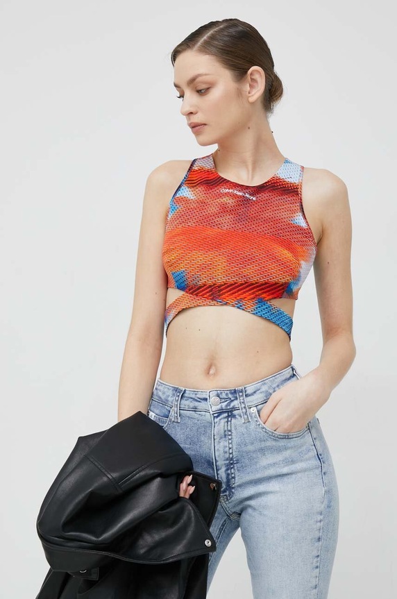Calvin Klein Jeans top többszínű J20J221068.PPYX