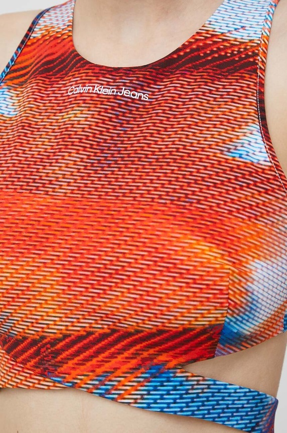 Calvin Klein Jeans top J20J221068.PPYX többszínű