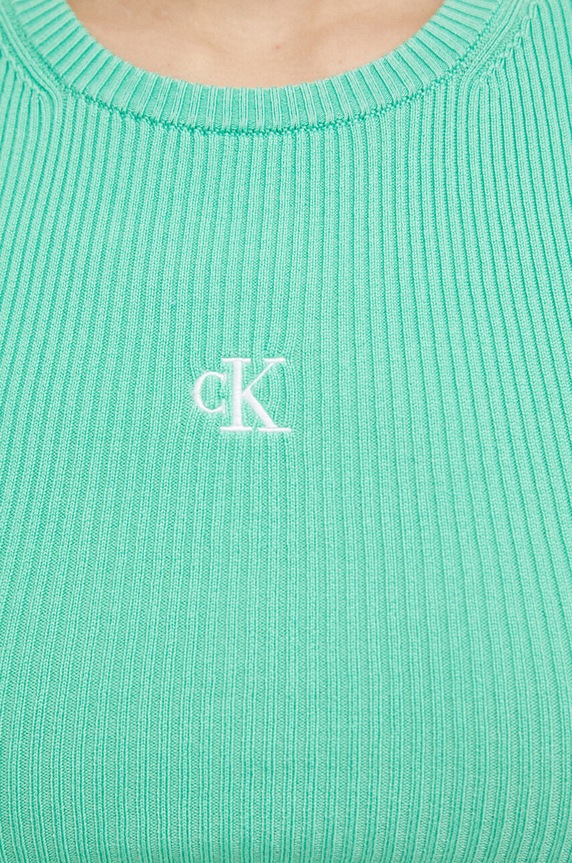 Calvin Klein Jeans top J20J220709.PPYX zielony