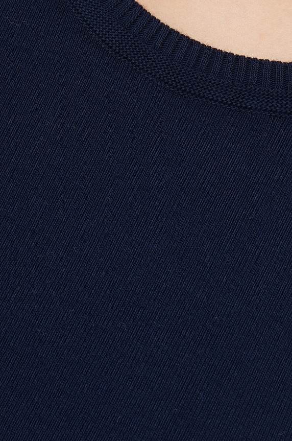 United Colors of Benetton sweter bawełniany granatowy 1091D1M10.016
