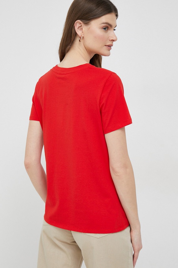 Oblečení Tričko Tommy Hilfiger WW0WW37877.PPYX červená