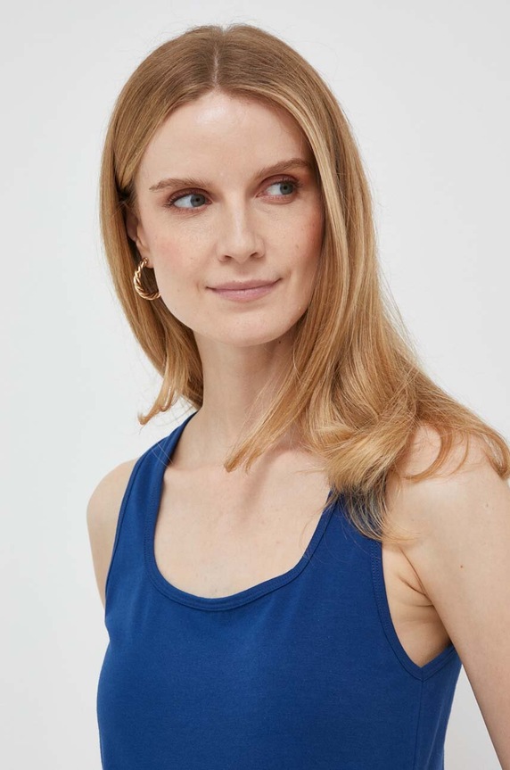 United Colors of Benetton top sötétkék 3Z1RDH00L.2G6