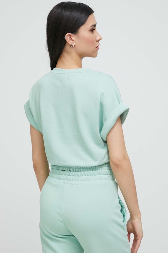 Oblečenie Tričko United Colors of Benetton 31NB3M03H.34P zelená