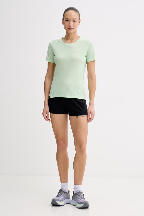 Salewa tricou sport Puez Sporty Dry 00.0000028633 verde SS26