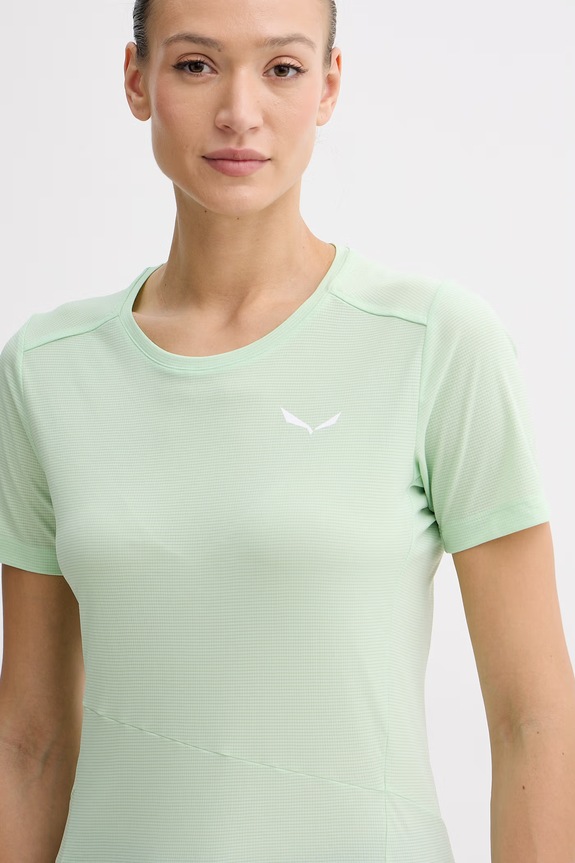 Salewa tricou sport Puez Sporty Dry verde 00.0000028633