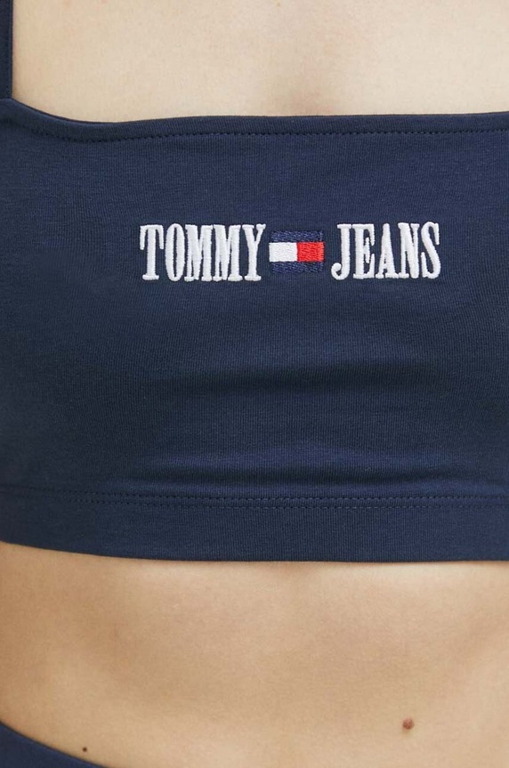 Tommy Jeans top sötétkék DW0DW15458.PPYX