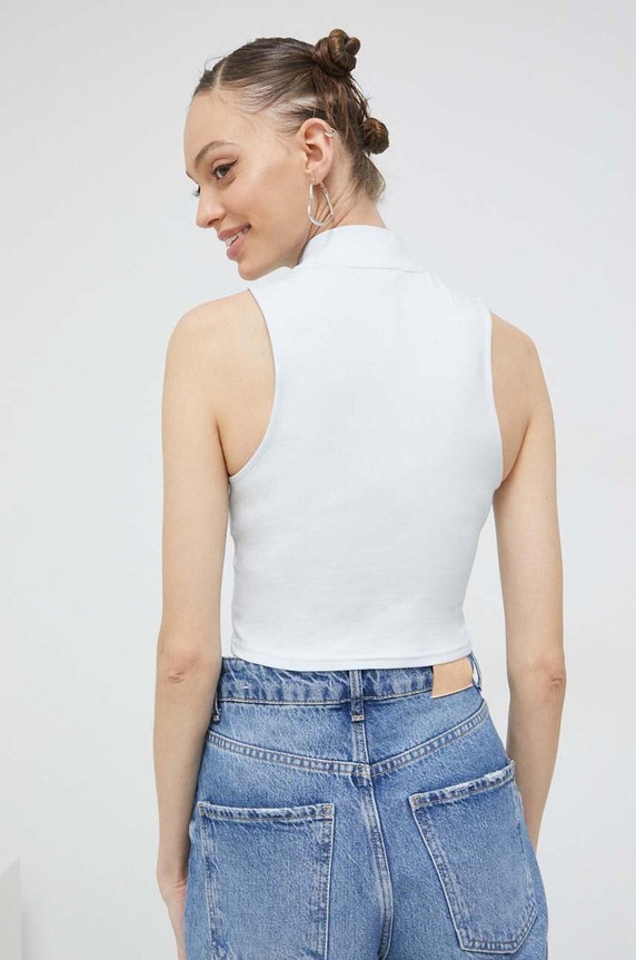 Ruházat Tommy Jeans top DW0DW15313.PPYX kék