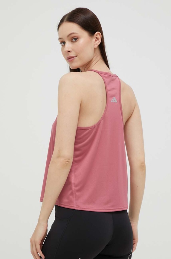 Ruházat adidas Performance futós top Run for the Oceans HZ6006 rózsaszín