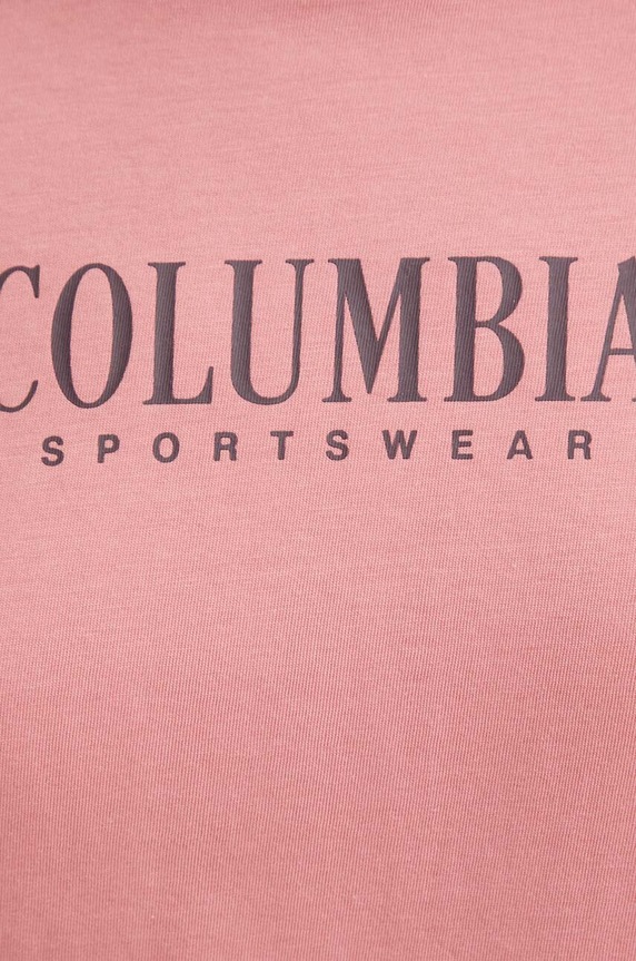 Columbia pamut póló North Cascades 1992085 rózsaszín