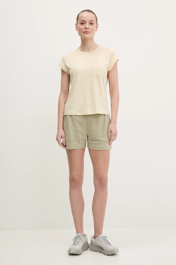 Columbia sportos póló Boundless Trek 2033481 bézs SS25