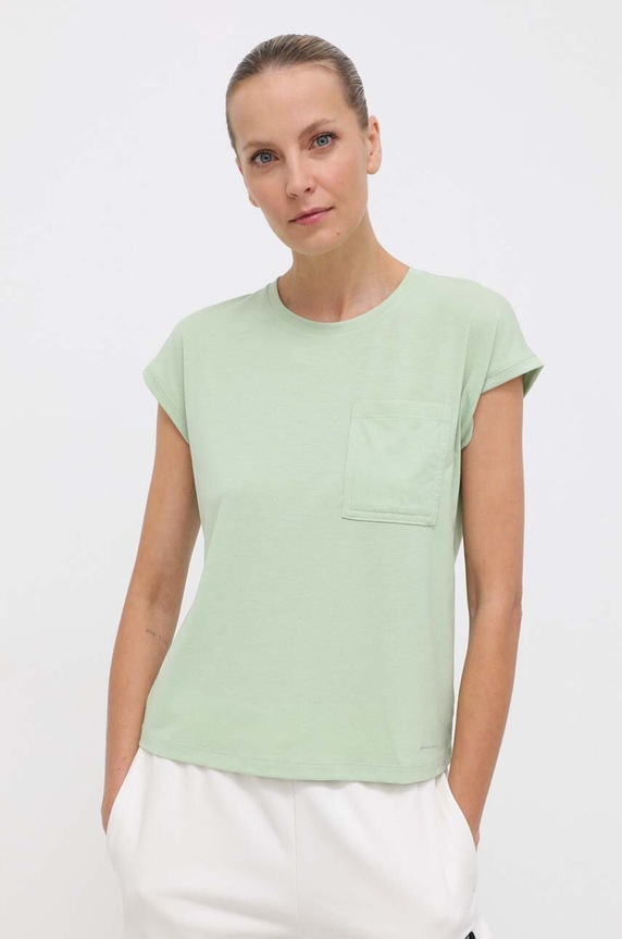 Columbia t-shirt sportowy Boundless Trek regular zielony 2033481