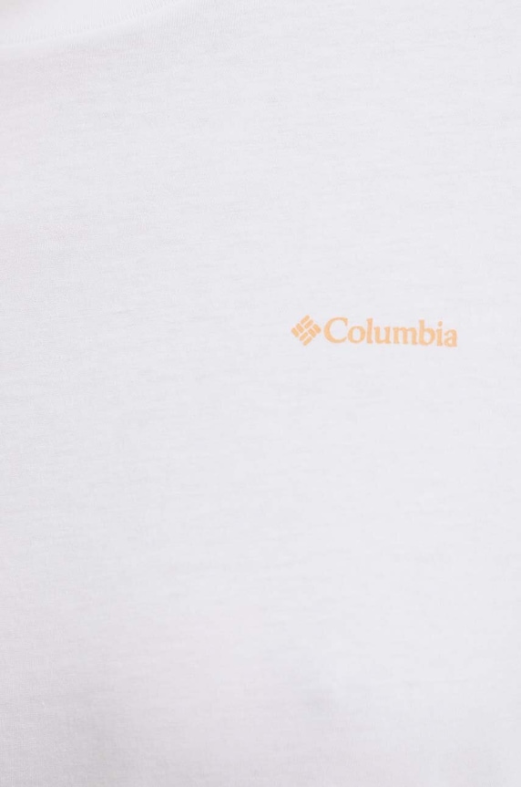 Columbia pamut póló North Cascades 2036593 fehér