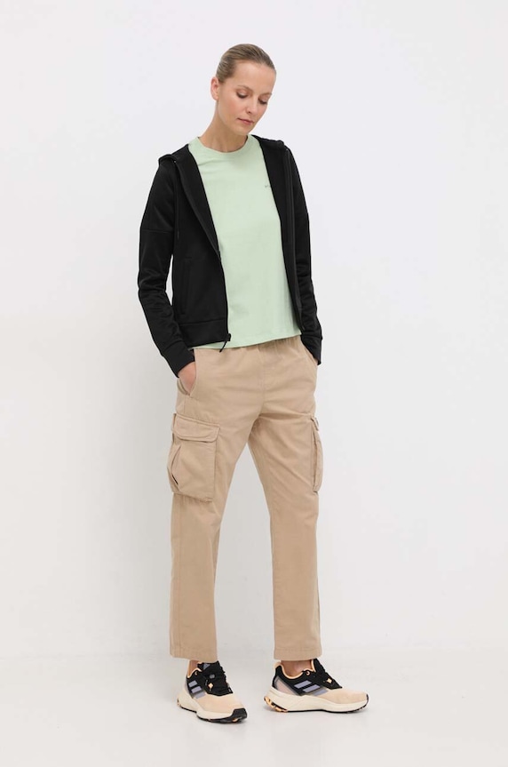 Columbia pamut póló North Cascades 2036593 zöld SS24