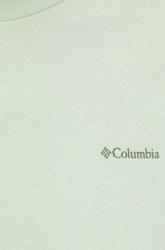 Columbia pamut póló North Cascades 2036593 zöld
