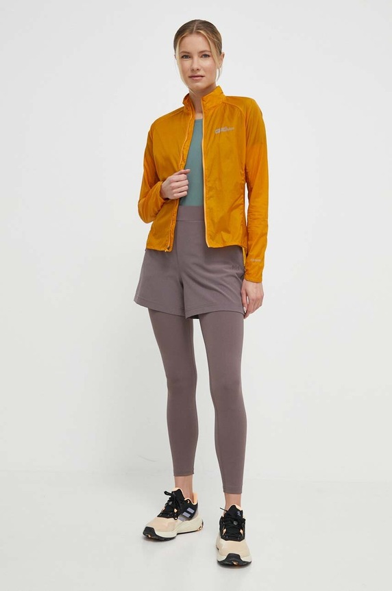 Jack Wolfskin t-shirt sportowy Tech 1807122 zielony SS24