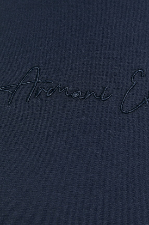Bavlnené tričko Armani Exchange 3RYTEX.YJG3Z tmavomodrá