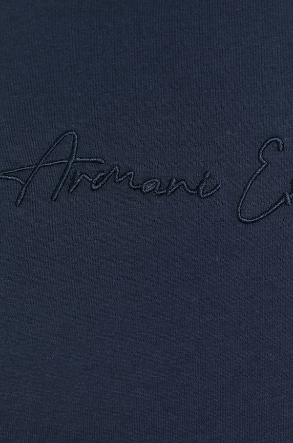 Bavlnené tričko Armani Exchange 3RYTEX.YJG3Z tmavomodrá