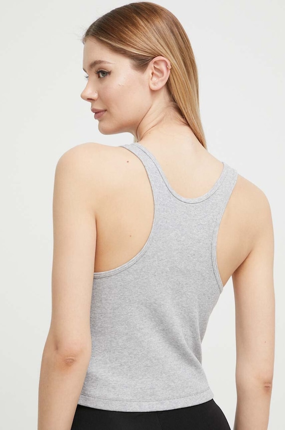 Odzież Tommy Hilfiger top lounge UW0UW04414.PPYX szary