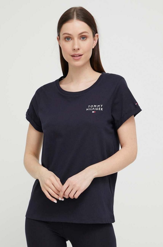 Tommy Hilfiger κανονικό σκούρο μπλε UW0UW04525.PPYX