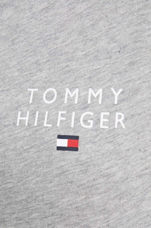 Pamučna homewear majica kratkih rukava Tommy Hilfiger siva UW0UW04525.PPYX