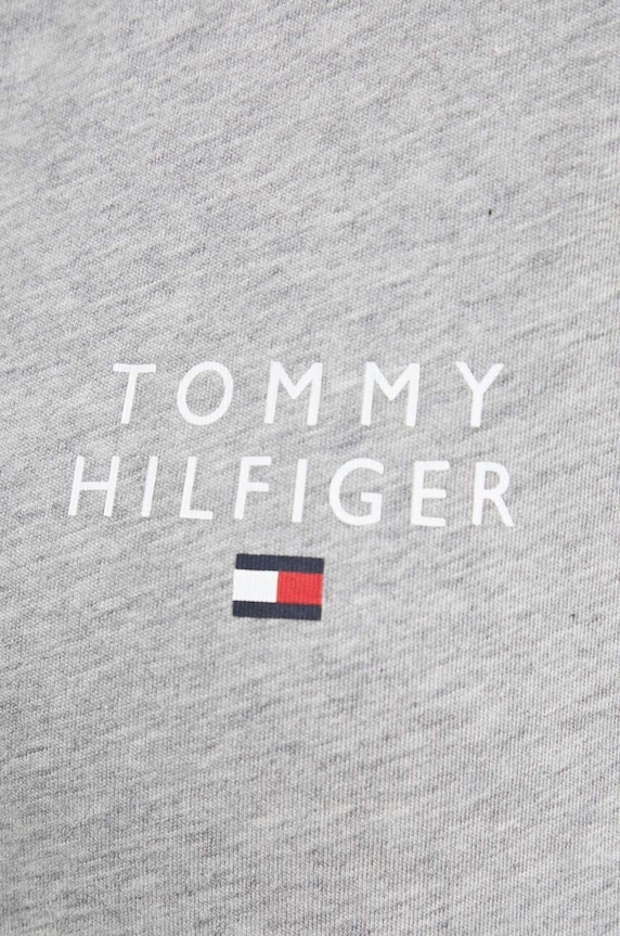 Pamučna homewear majica kratkih rukava Tommy Hilfiger siva UW0UW04525.PPYX