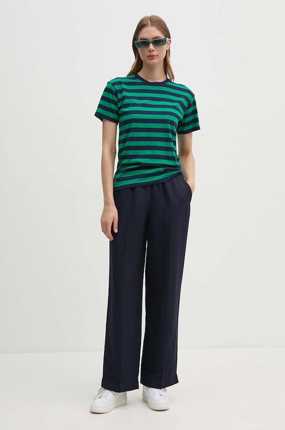 Polo Ralph Lauren cotton t-shirt 211891564 green AW24