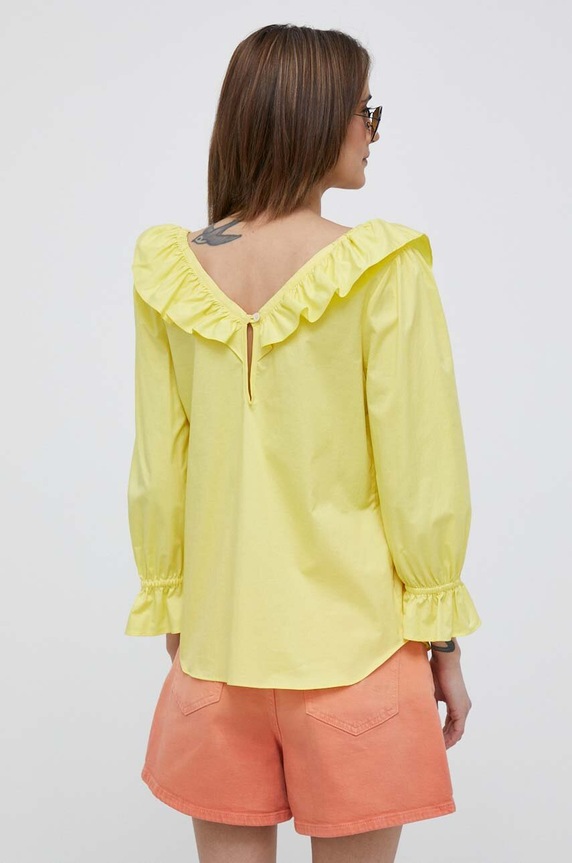 Oblečení Halenka PS Paul Smith W2R.325B.K30368 žlutá